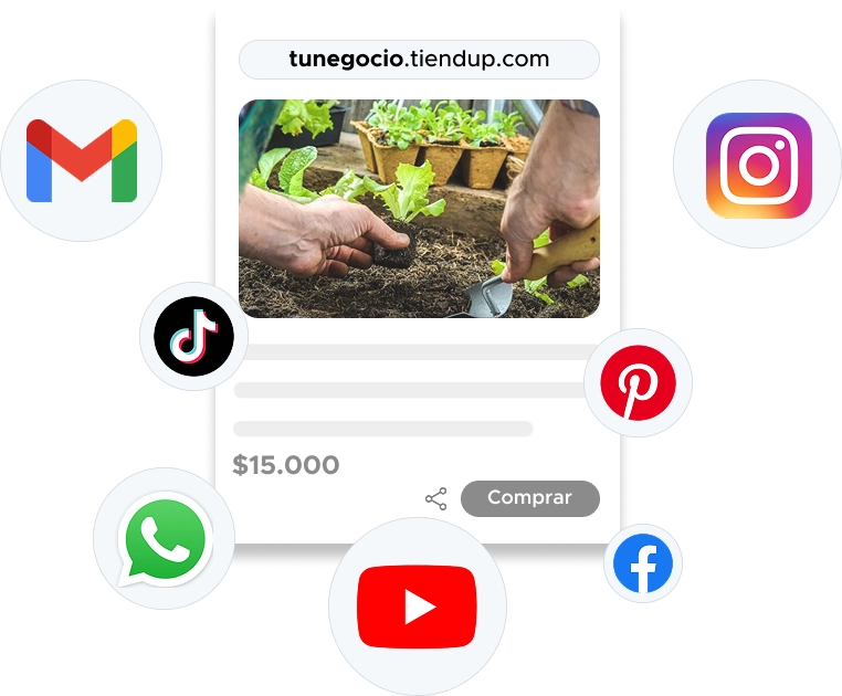 Productos físicos en Tiendup
