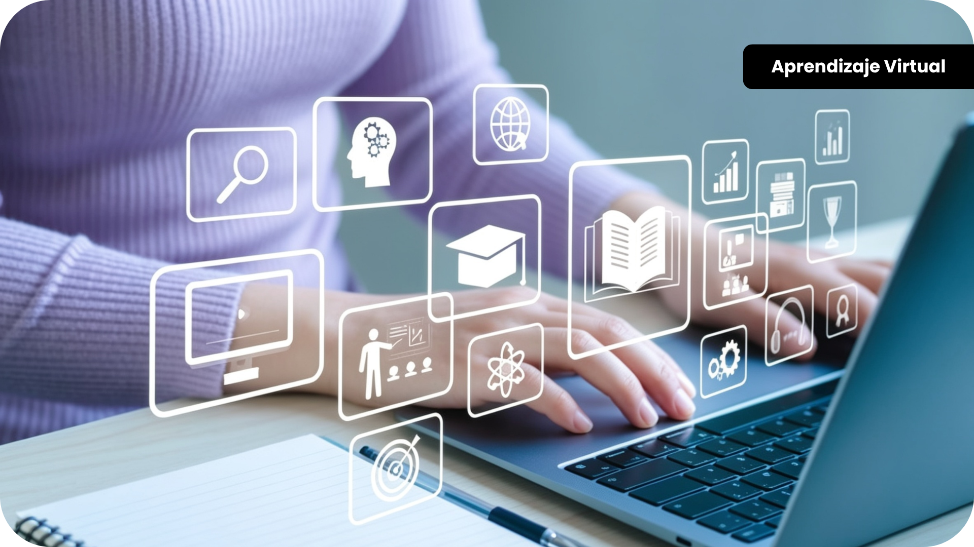 Aprendizaje virtual desde cualquier dispositivo