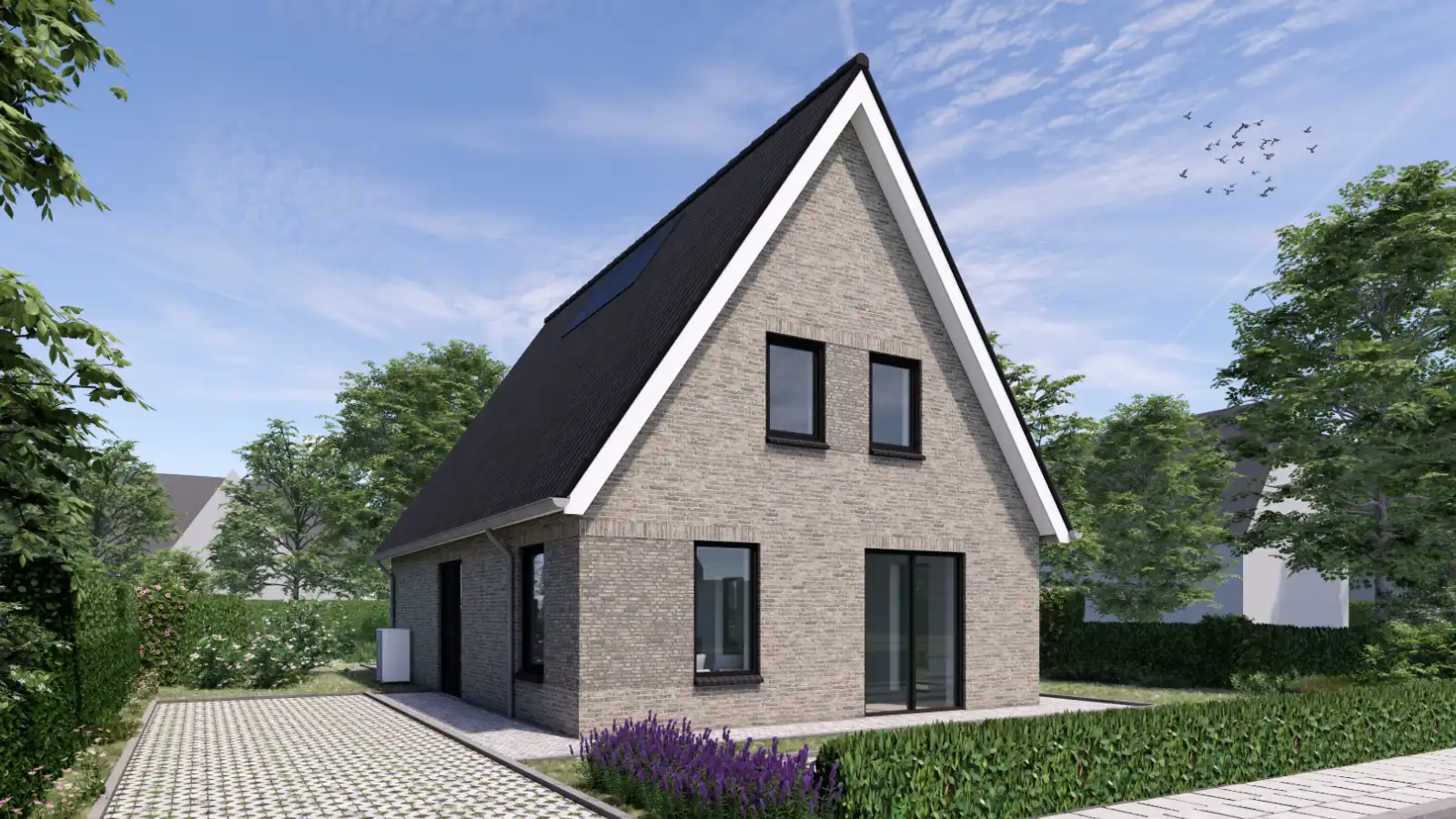 Render van vrijstaande woning