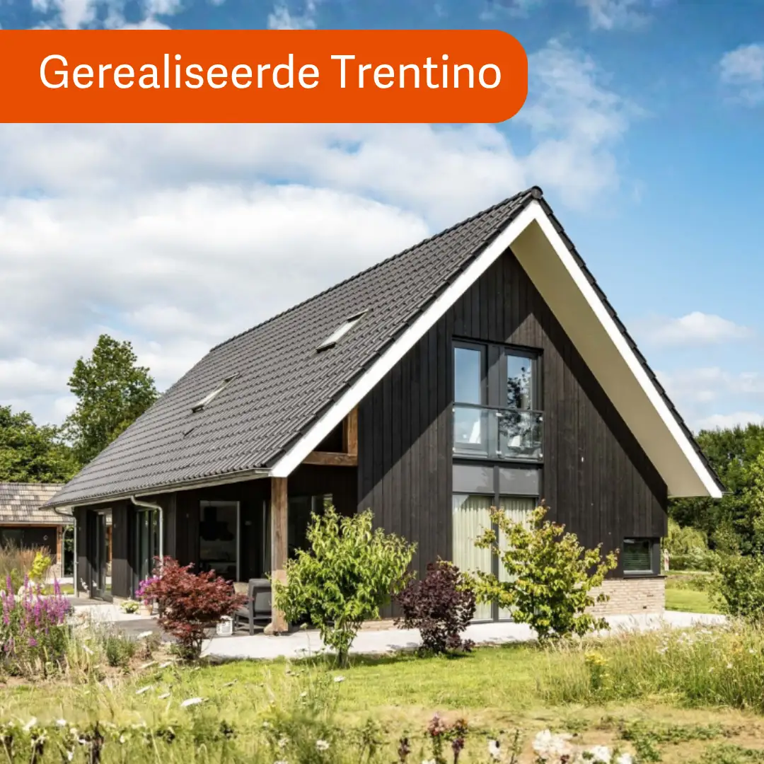 Vrijstaande woning met houtengevelbekleding