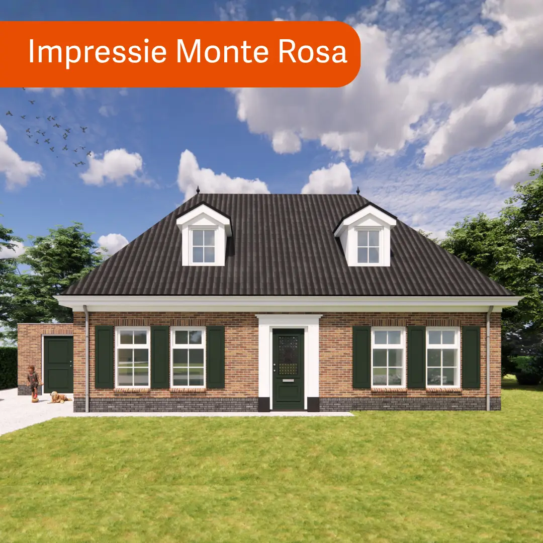 Render van een vrijstaande notaris woning