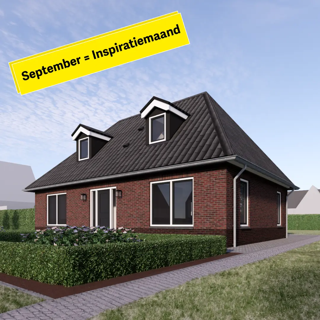 Impressie van een notariswoning met 2 dakkapellen