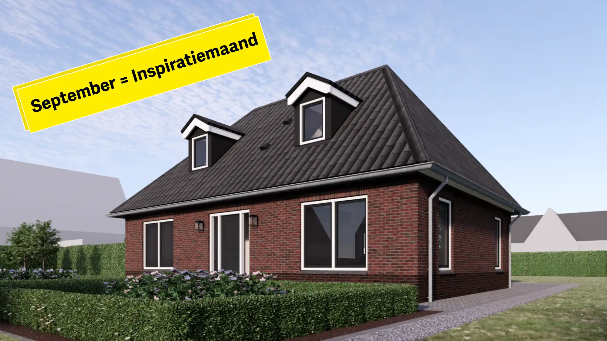Notariswoning met twee dakkapellen