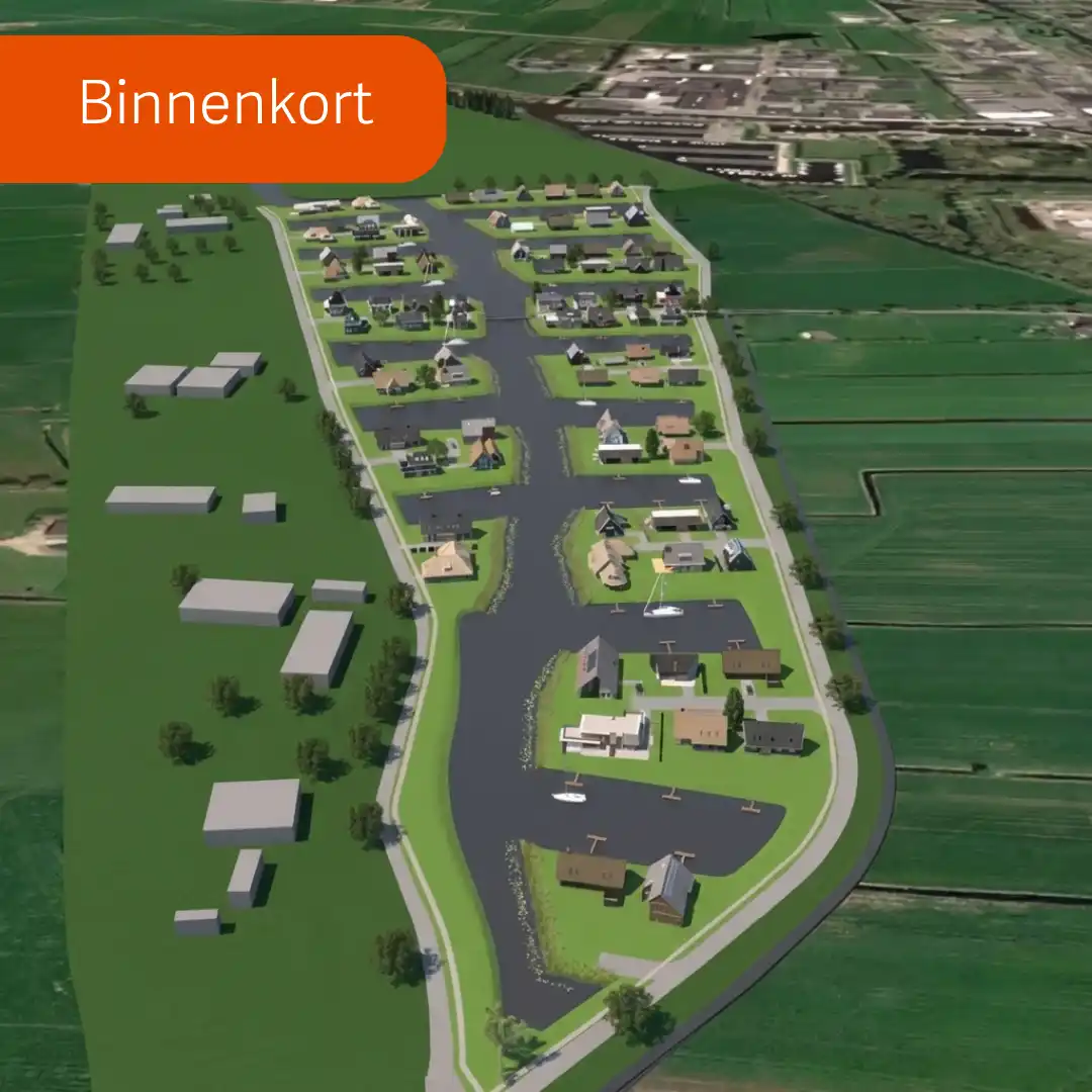 Overzicht van kavelaanbod Broek Zuid te Broek