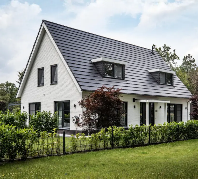 Moderne woning met twee dakkapellen