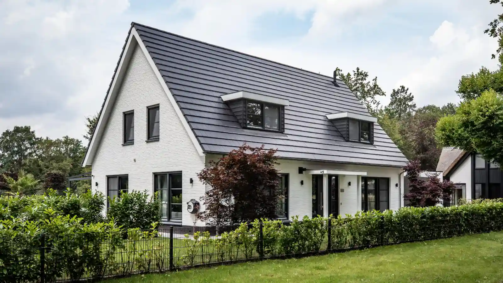 Moderne woning met twee dakkapellen