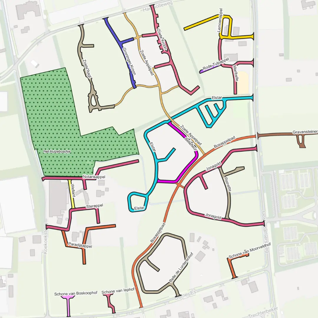 Overzicht nieuwbouwproject Oosterdalfsen Noord Dalfsen