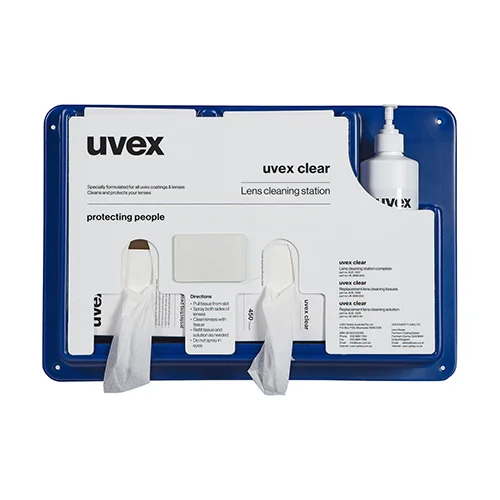 UVEX Lens Cleaning Station