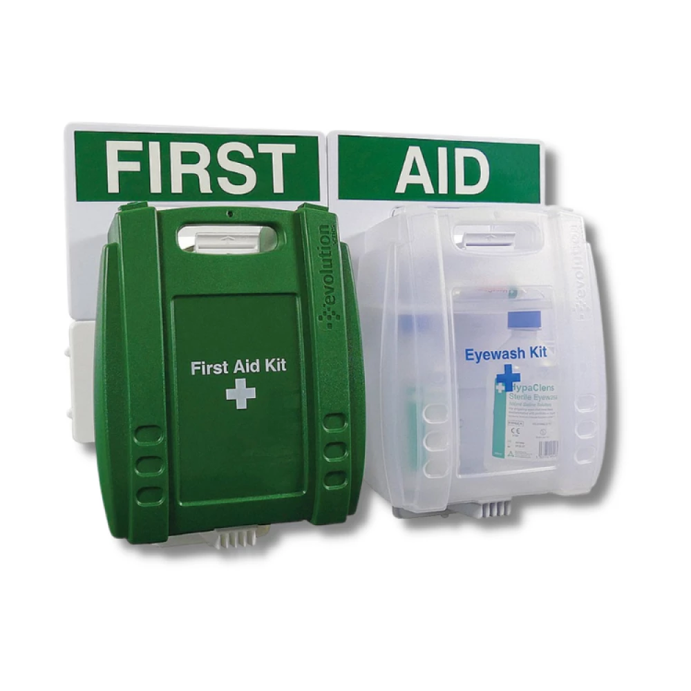 Evolution 1-10 Persons Eyewash & First Aid Point