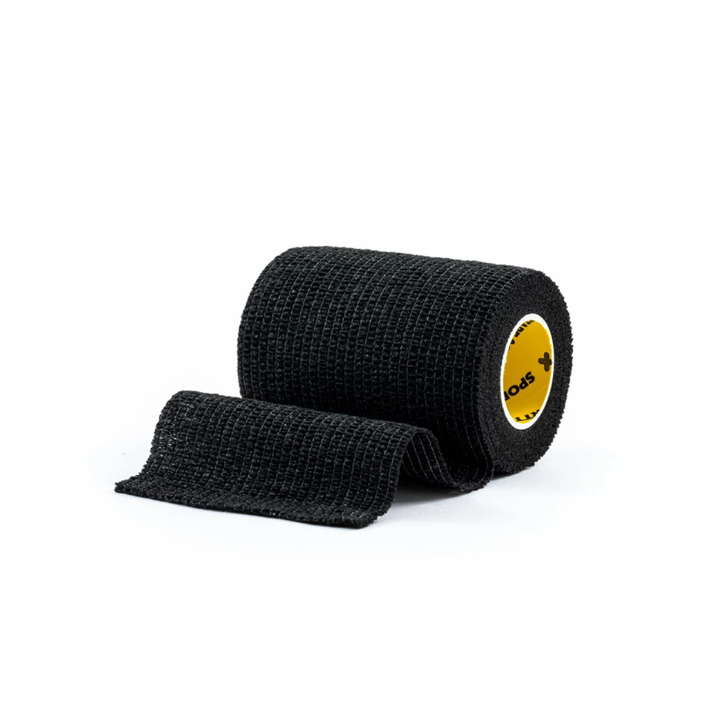COHESIVE | SOCK WRAP - 7.5cm x 4.5m, BLACK