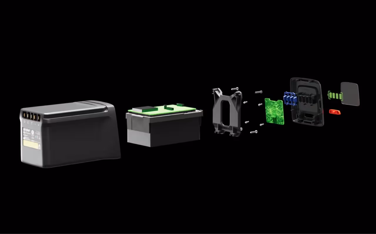 Components of a battery