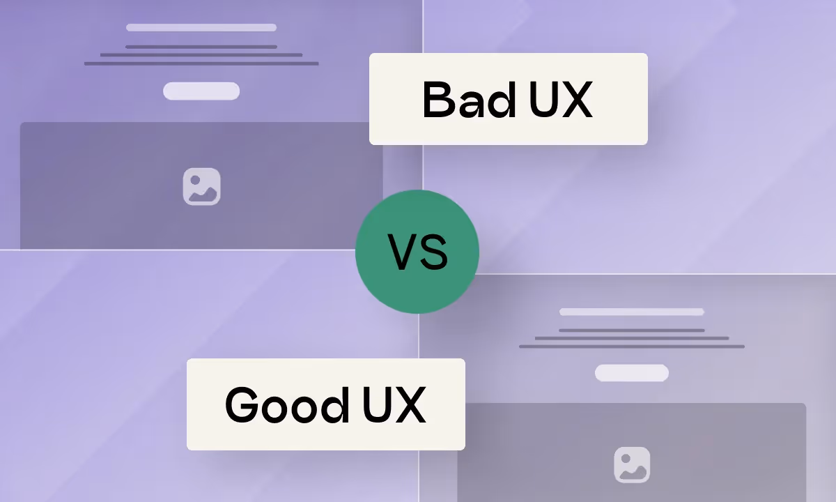 Custom Bad UX vs Good UX: 16 Examples of Frustration vs. Flawless Design thumbnail