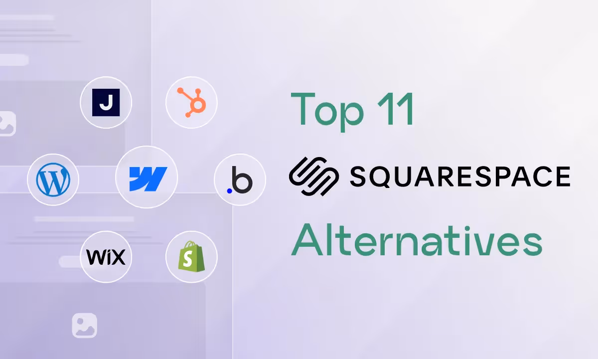 Logo squarespace plus 11 alternatives