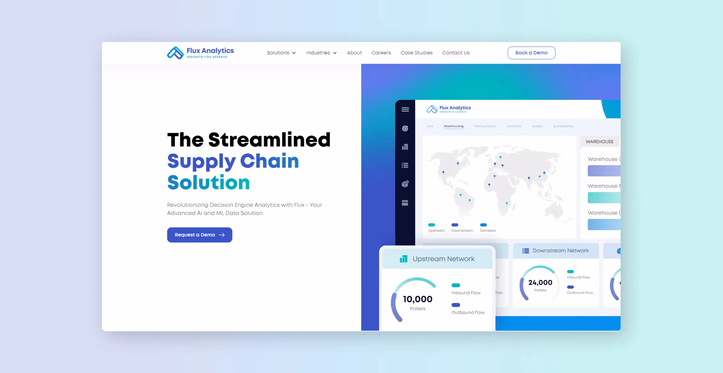 Flux Analytics hero