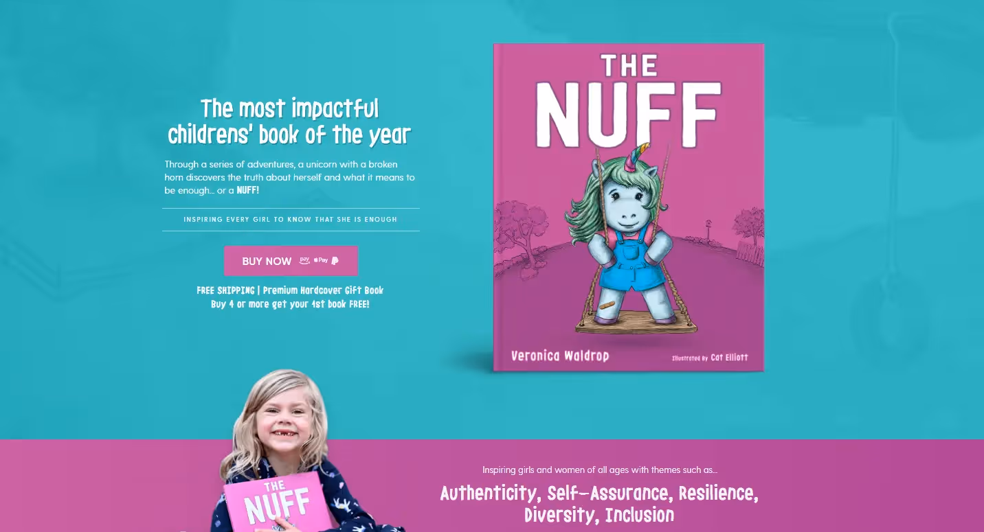 screenshot of the nuff