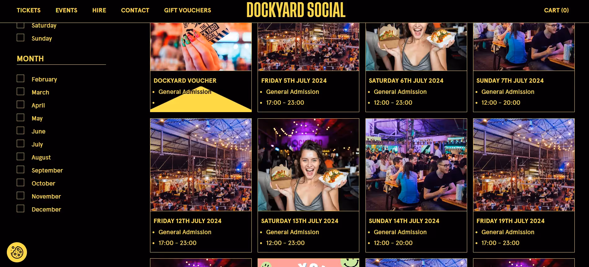 Dockyard website screenshot