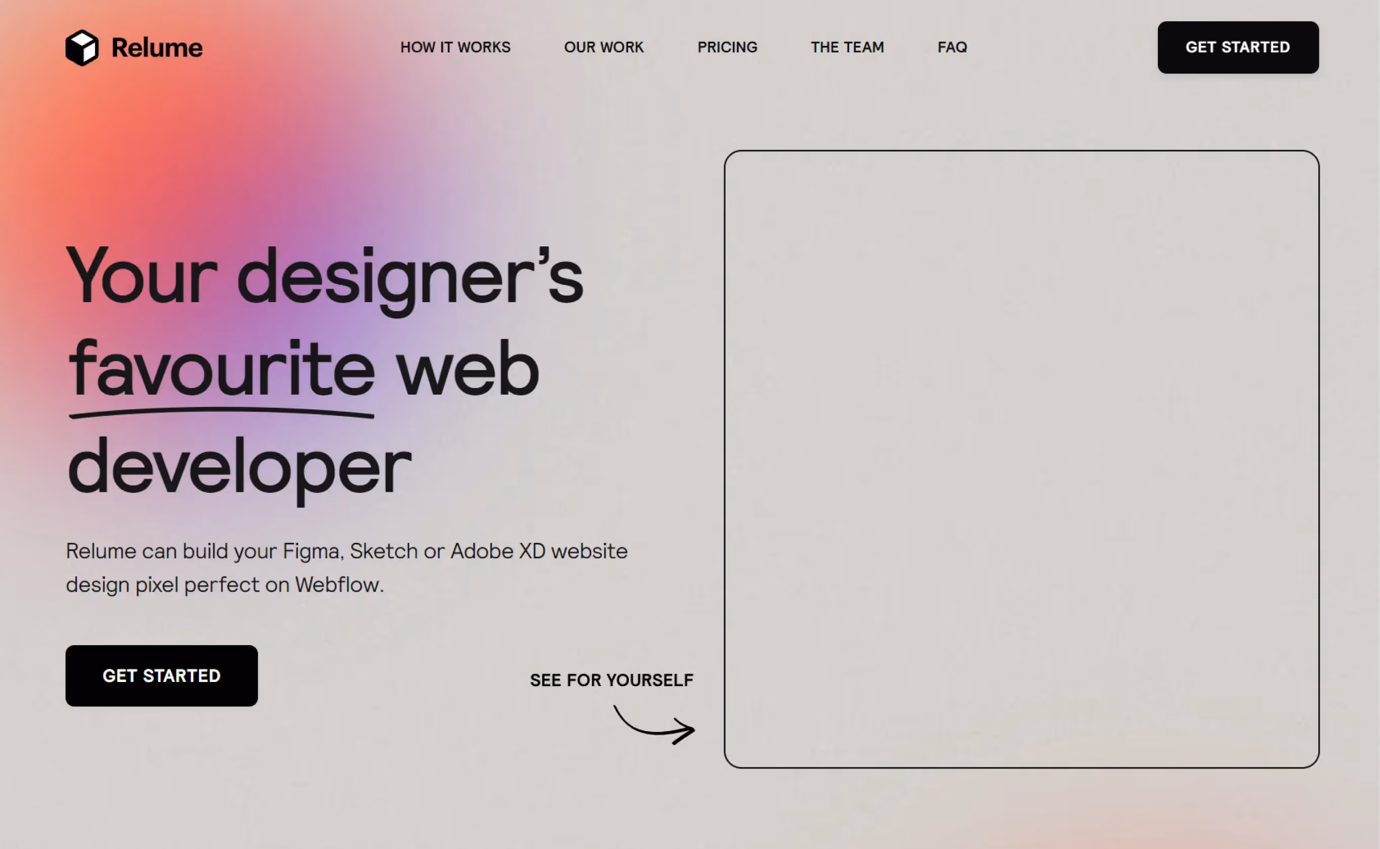 Relume Webflow Template
