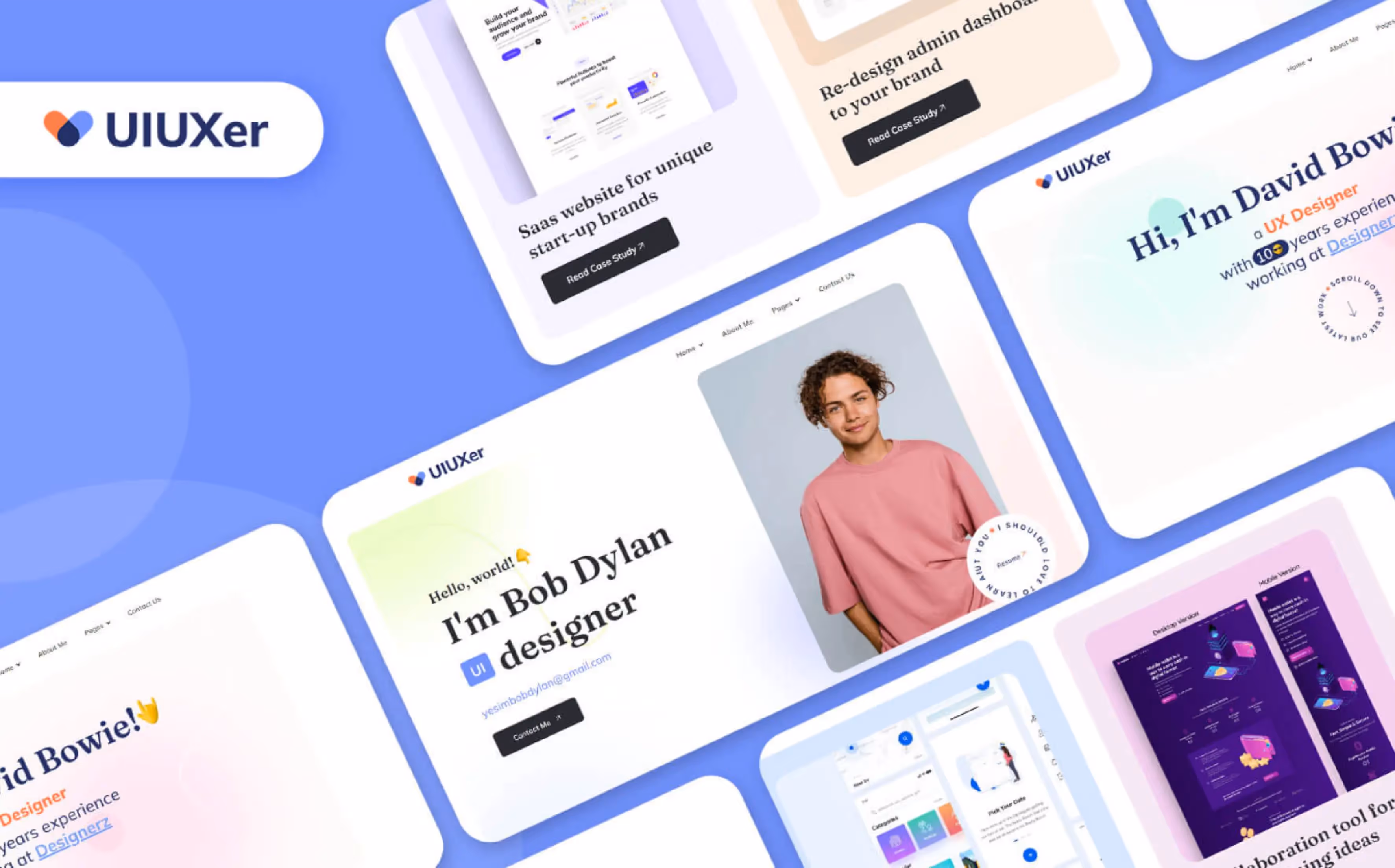 victorflow UIUXer webflow template