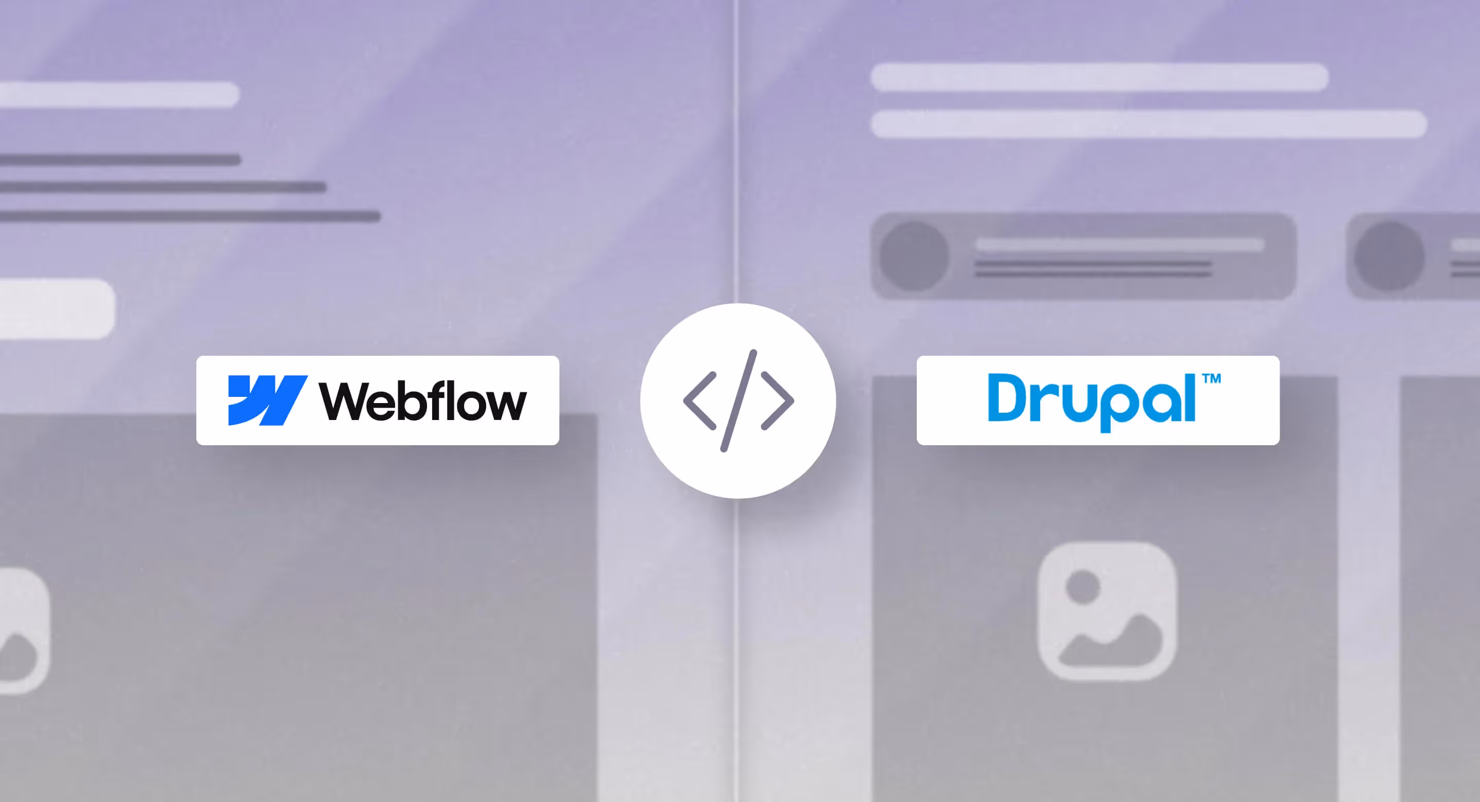 Webflow vs Drupal custom banner