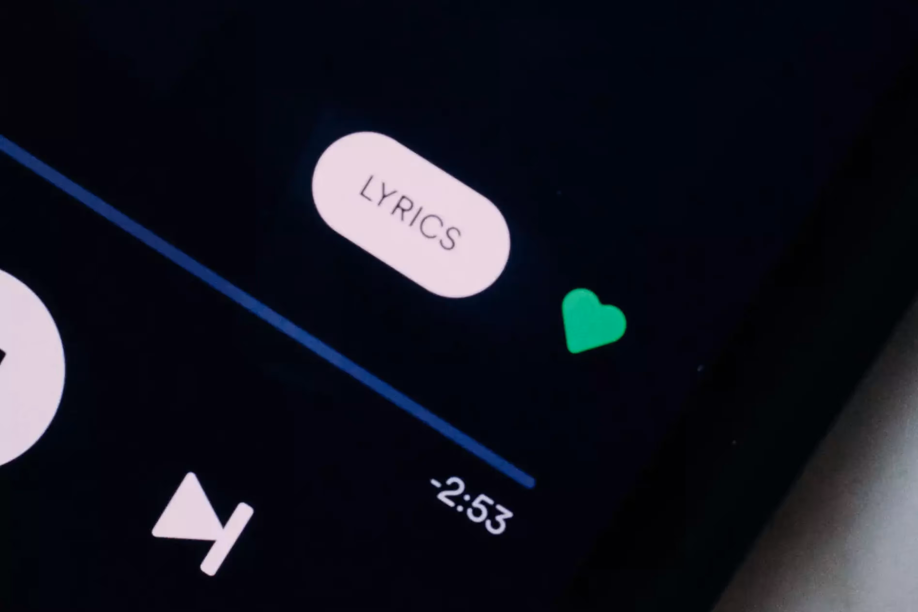 Spotify song progress bar
