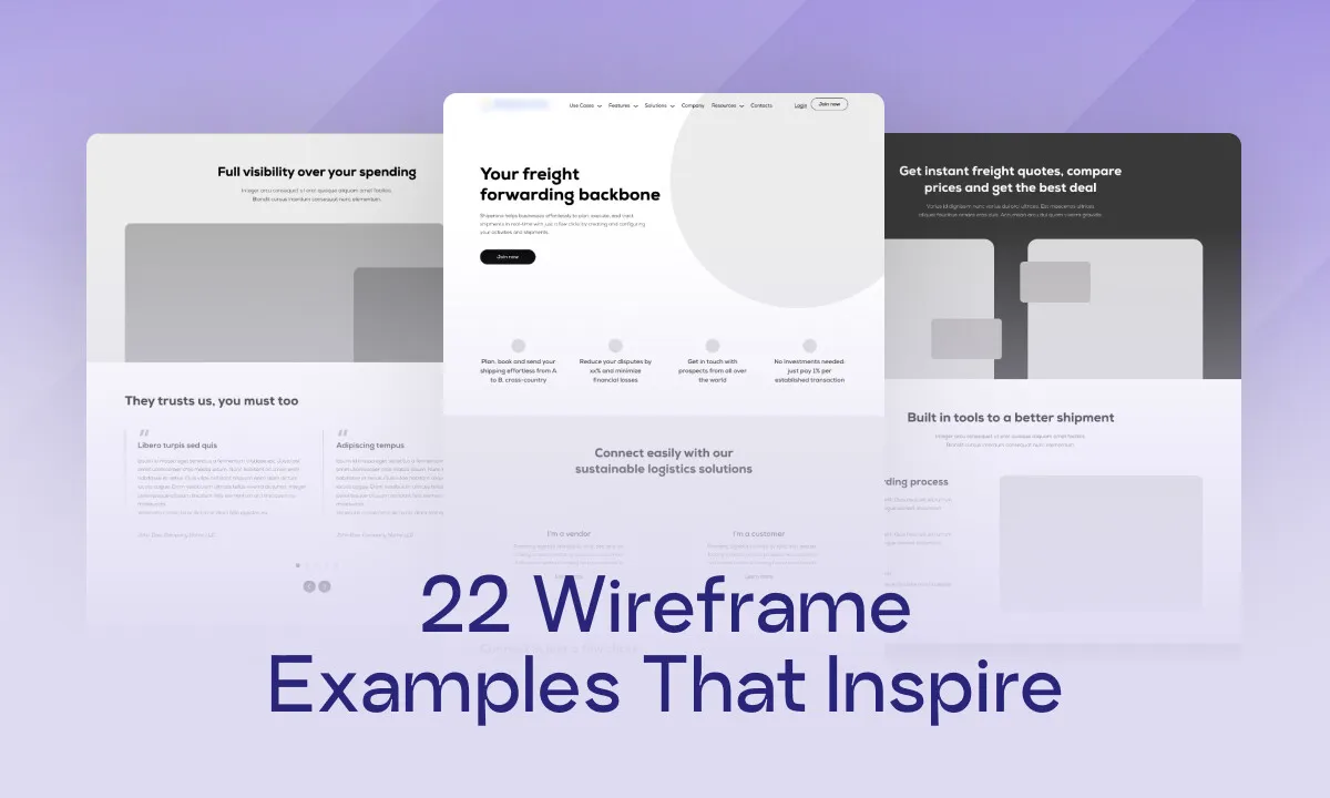22 inspiring wireframe examples 