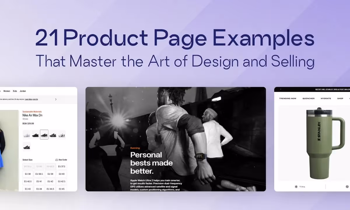Product Page Examples 