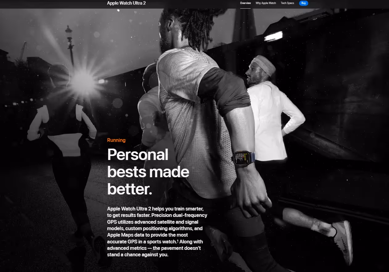 best ecommerce pages - Apple