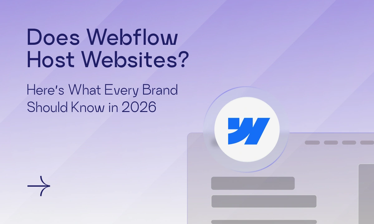 Does Webflow host websites in 2026 explained