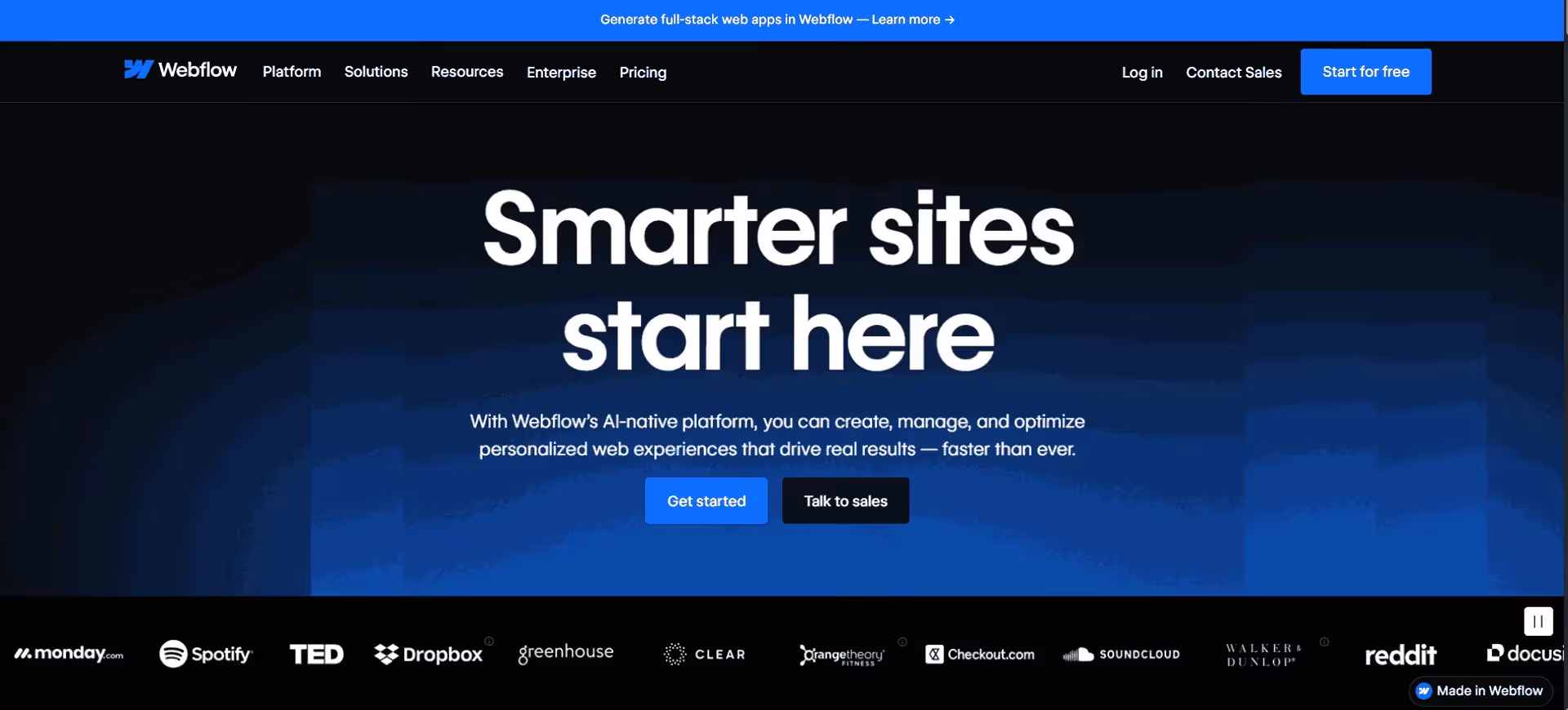 What is Webflow