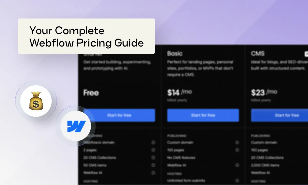 Webflow Pricing Overview Thumbnail