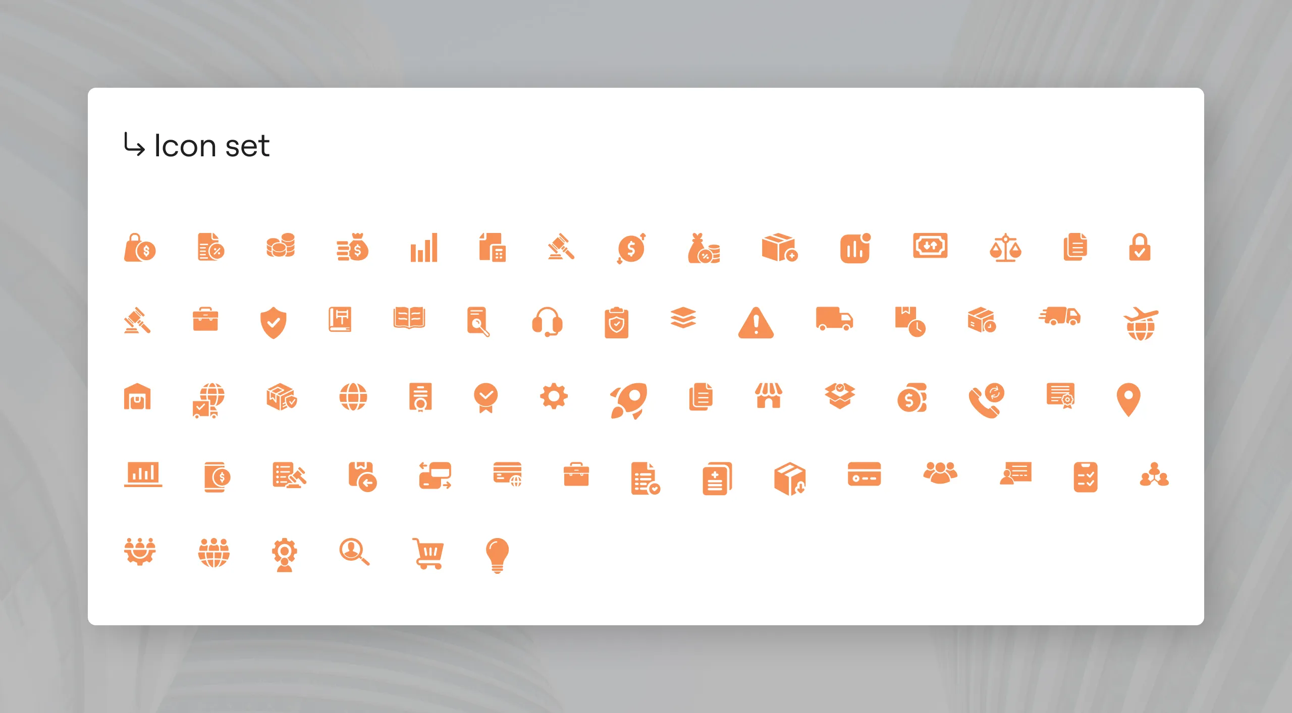 FirmNL Branding: Icon Set