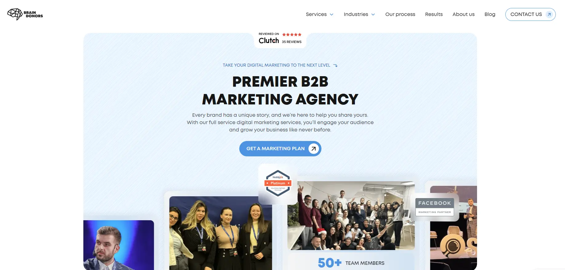 Best Webflow SEO Agency - BrainDonors