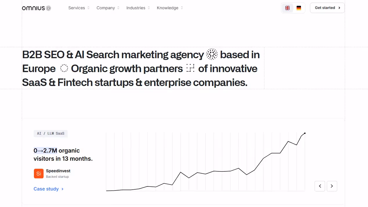 Webflow SEO Agency, Omnius