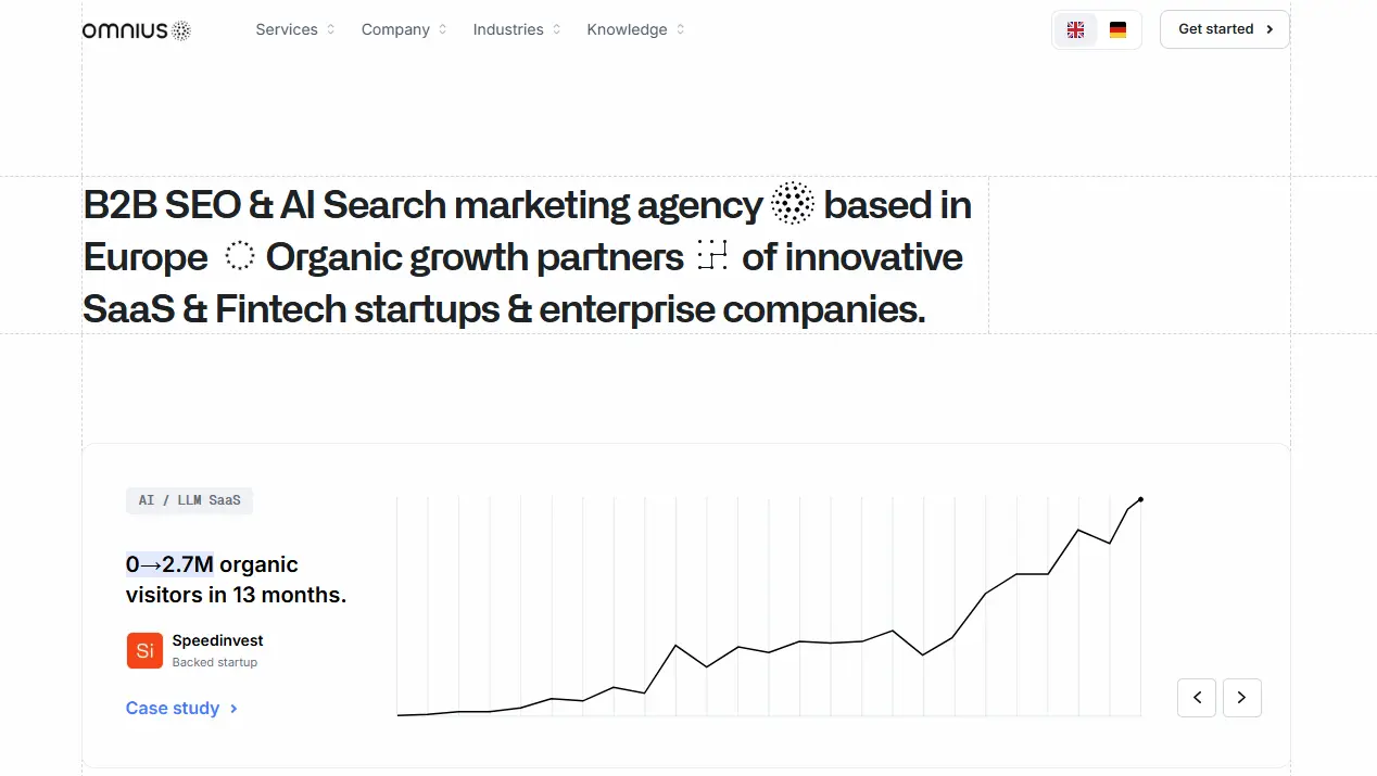 Webflow SEO Agency, Omnius