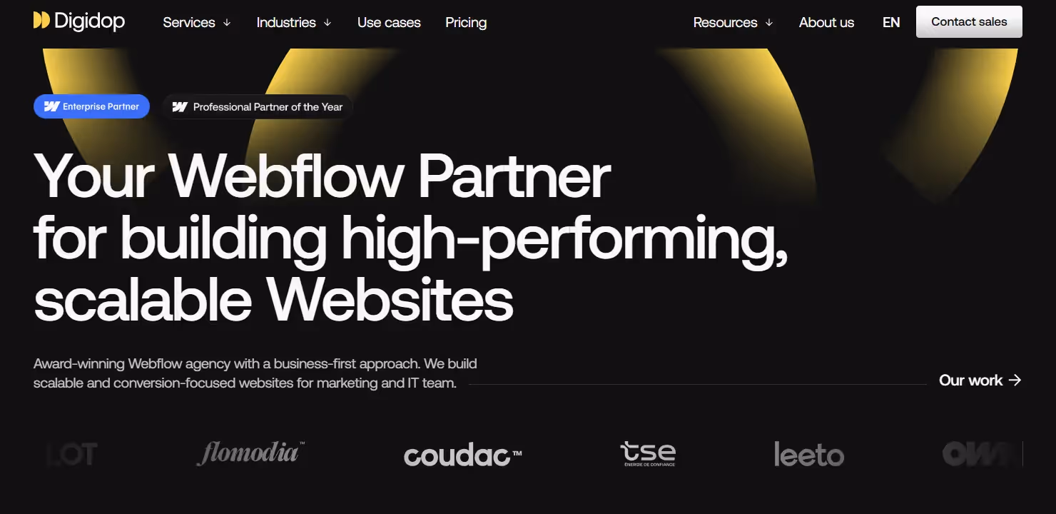 Webflow SEO Agency - Digidop