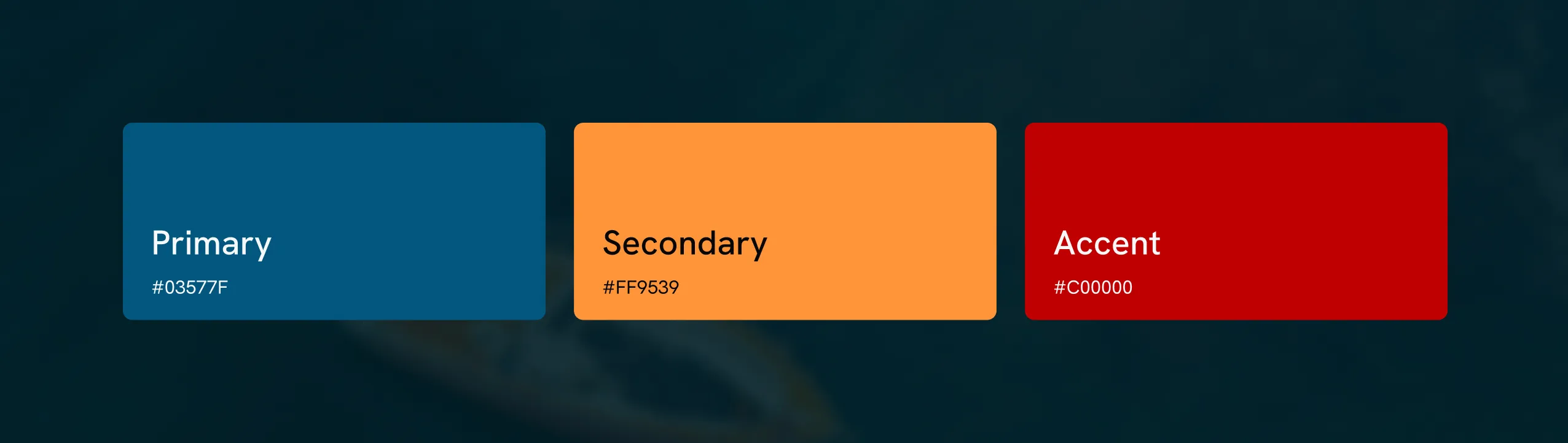 Sea School Branding: Colors