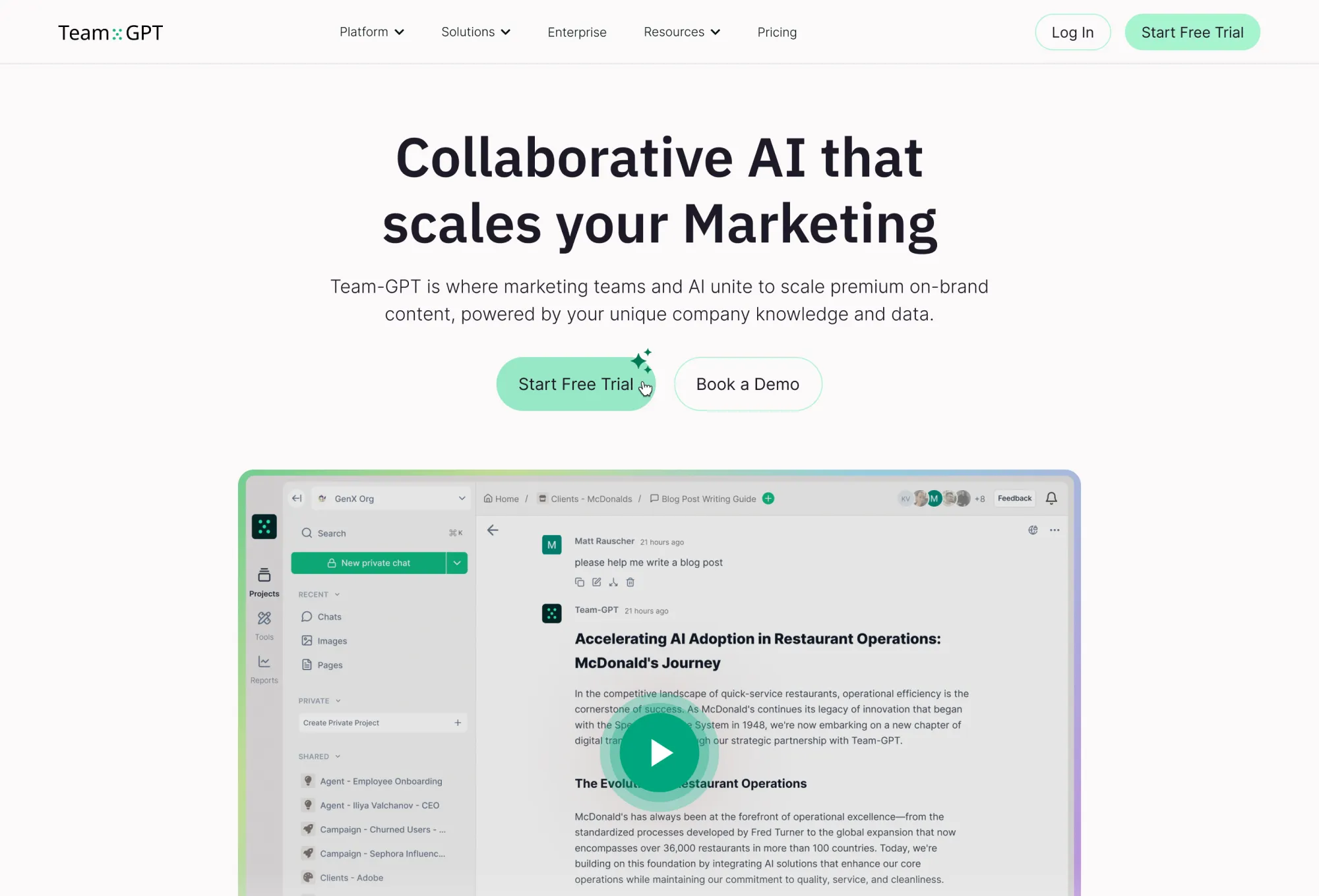 Image of the Website Before Redesign