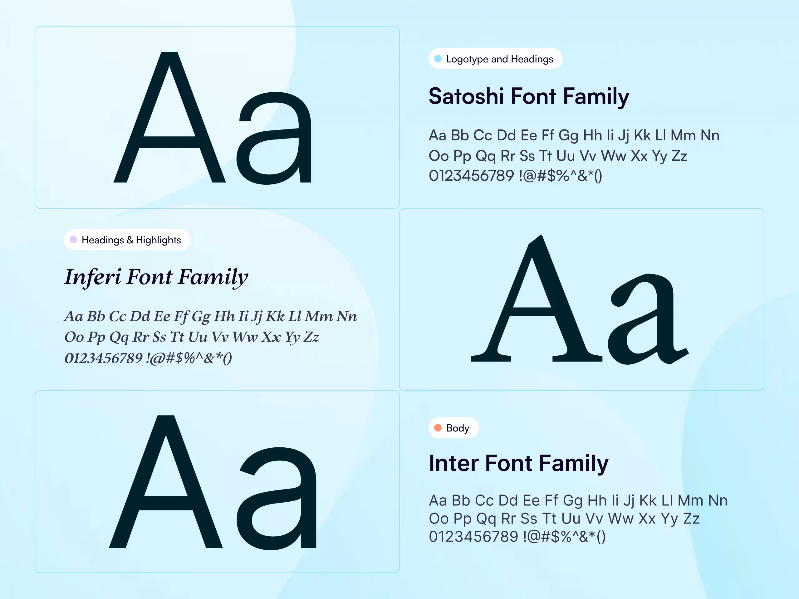 Juma Branding: Typography