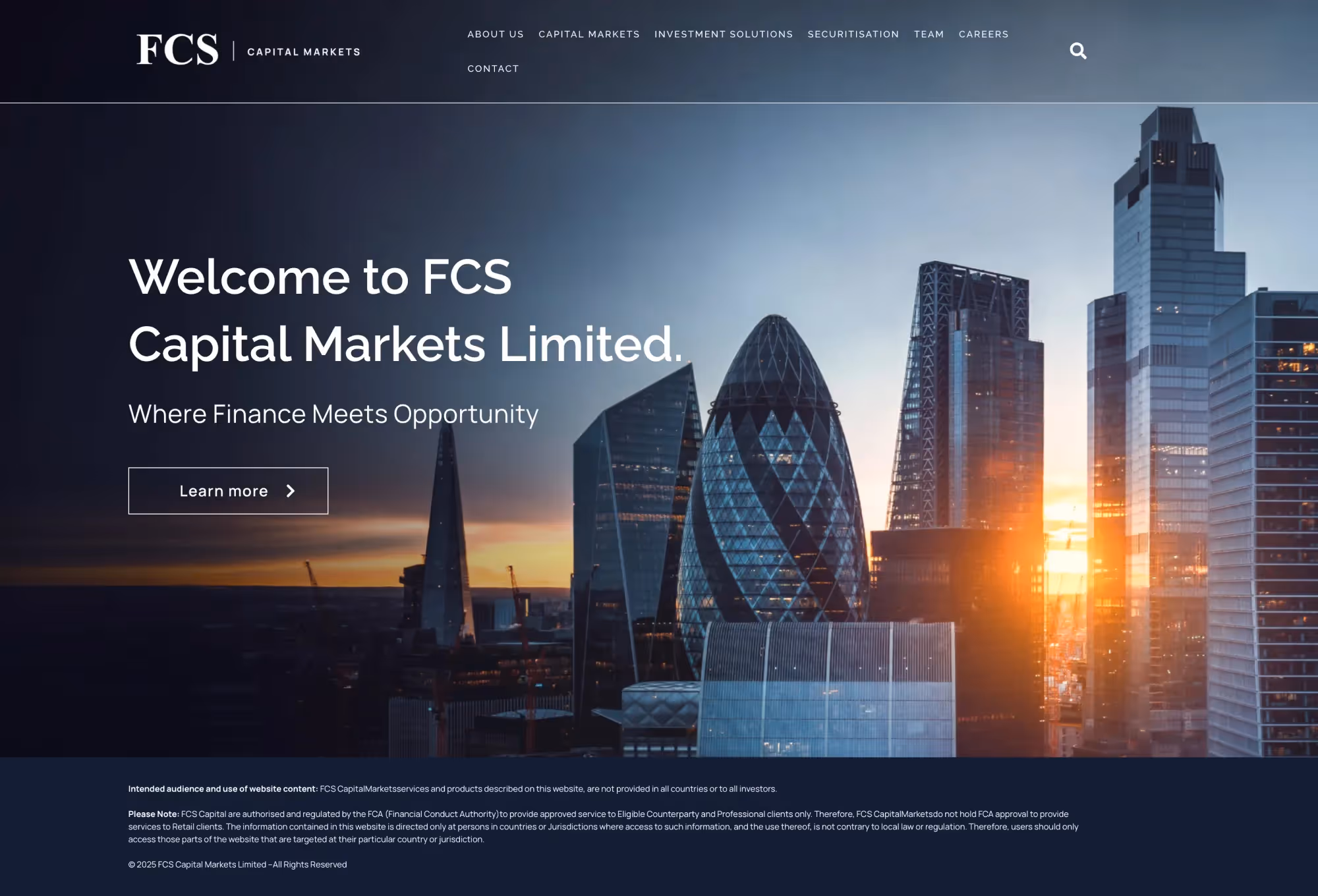 Image of the Website Before Redesign