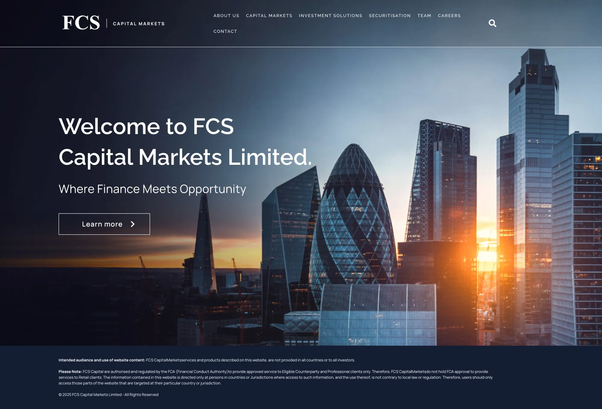 Image of the Website Before Redesign