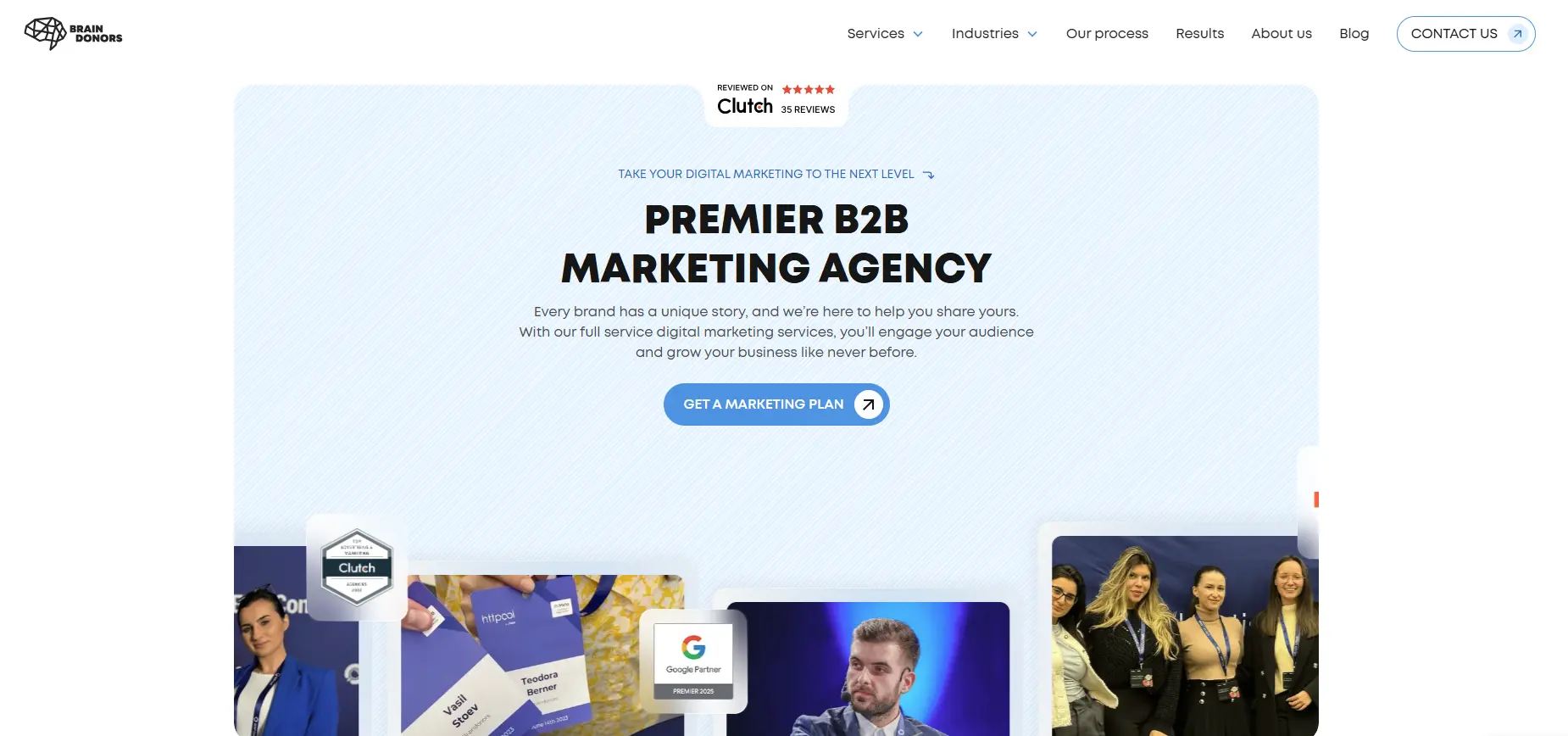 Best Webflow AEO/ GEO Agency BrainDonors