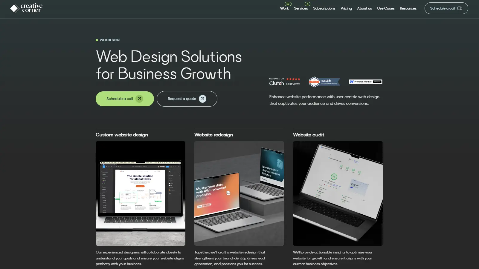 Best Web Design Agency Creative Corner Studio