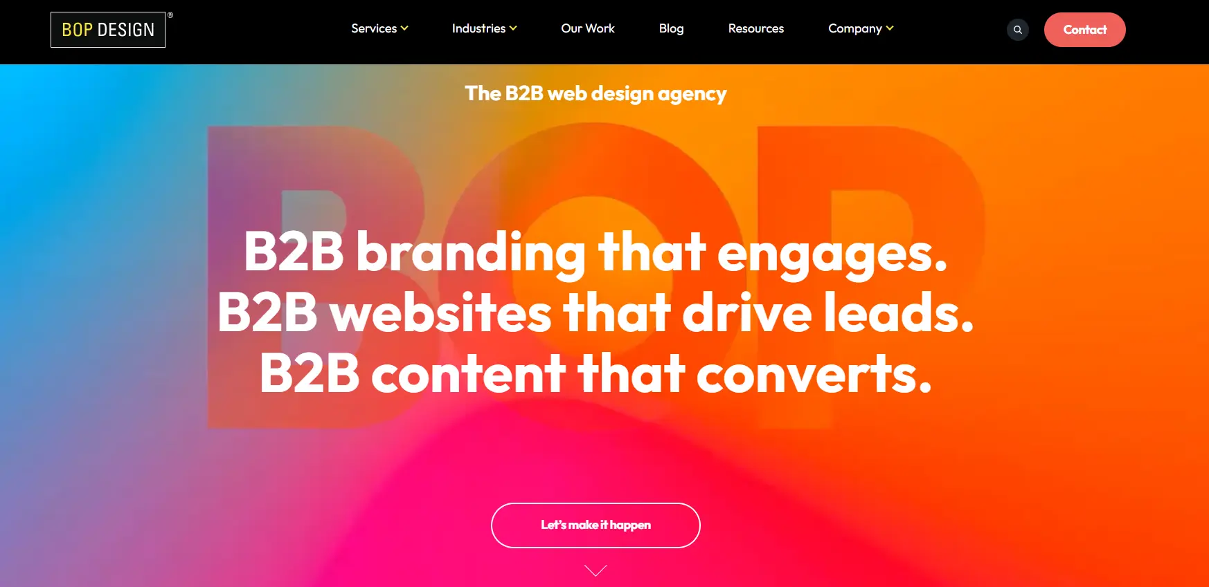 Bop Design best website design companies