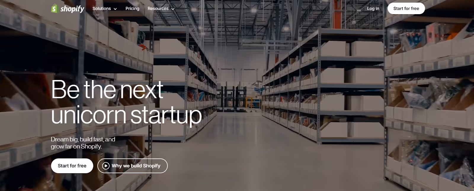 Shopify B2B Landing Page Hero