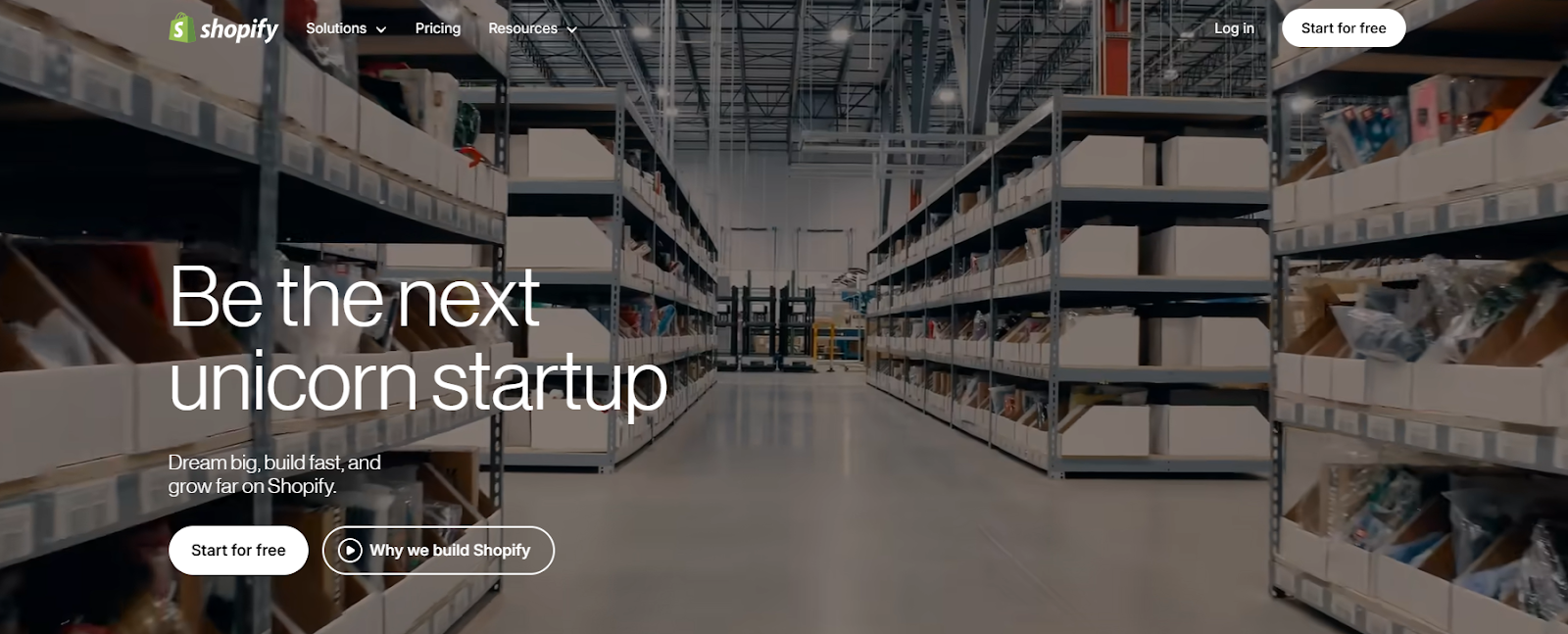 Shopify B2B Landing Page Hero