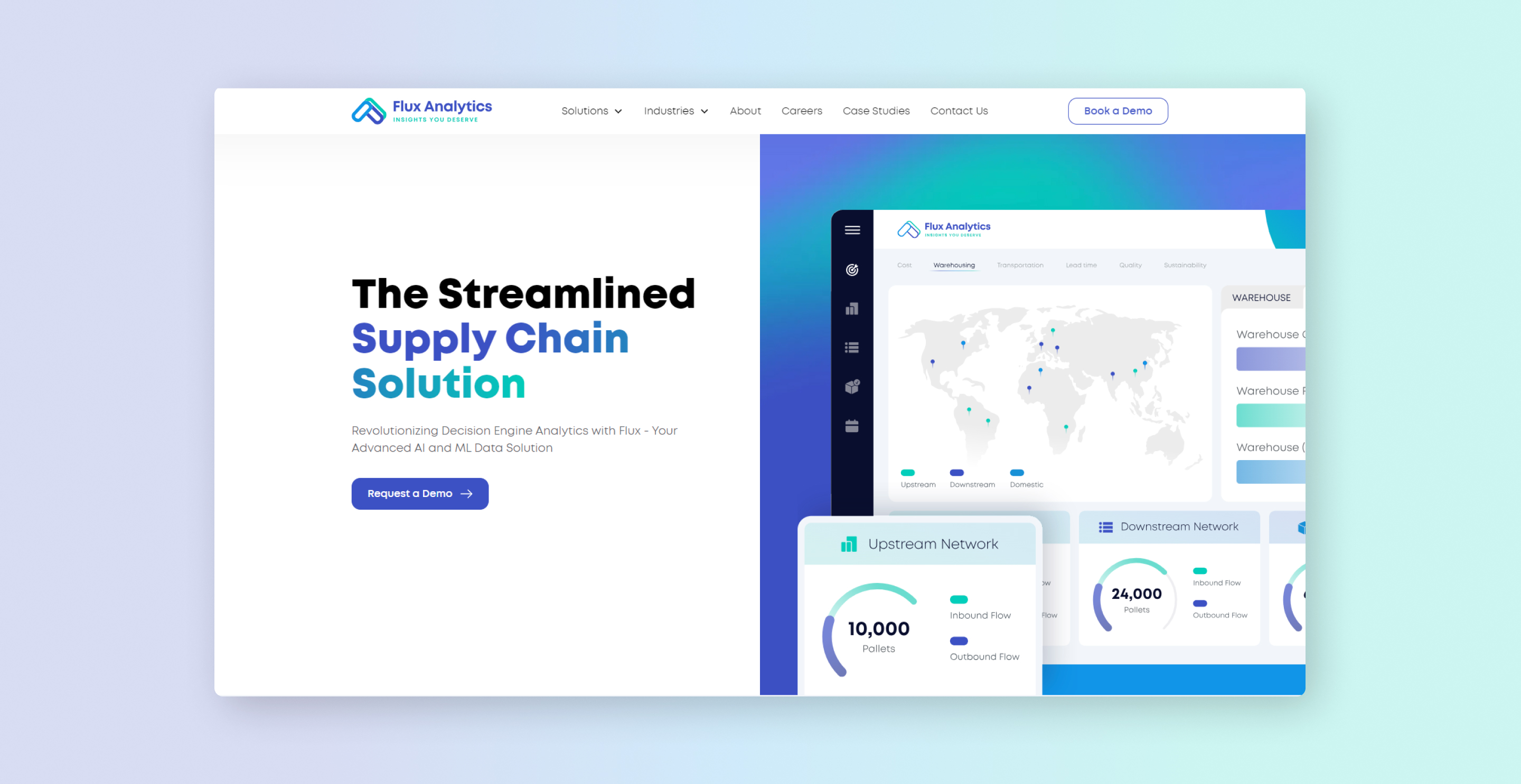 Flux Analytics hero