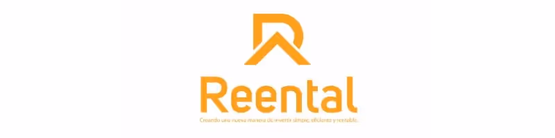 nuevo logotipo de reental, esta vez en naranja