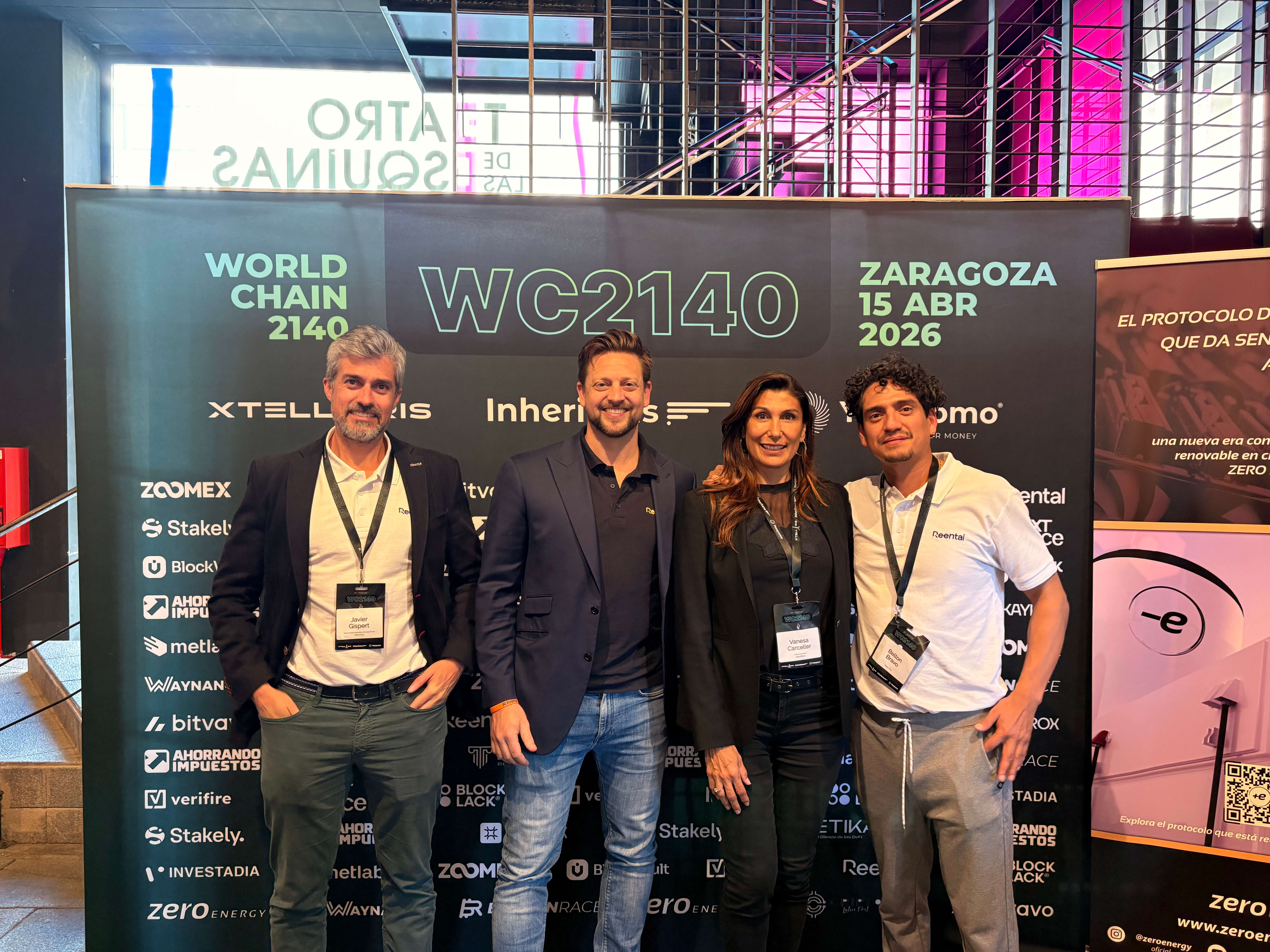 Reental en World Chain 2140 Zaragoza: blockchain, Web3 y tokenización