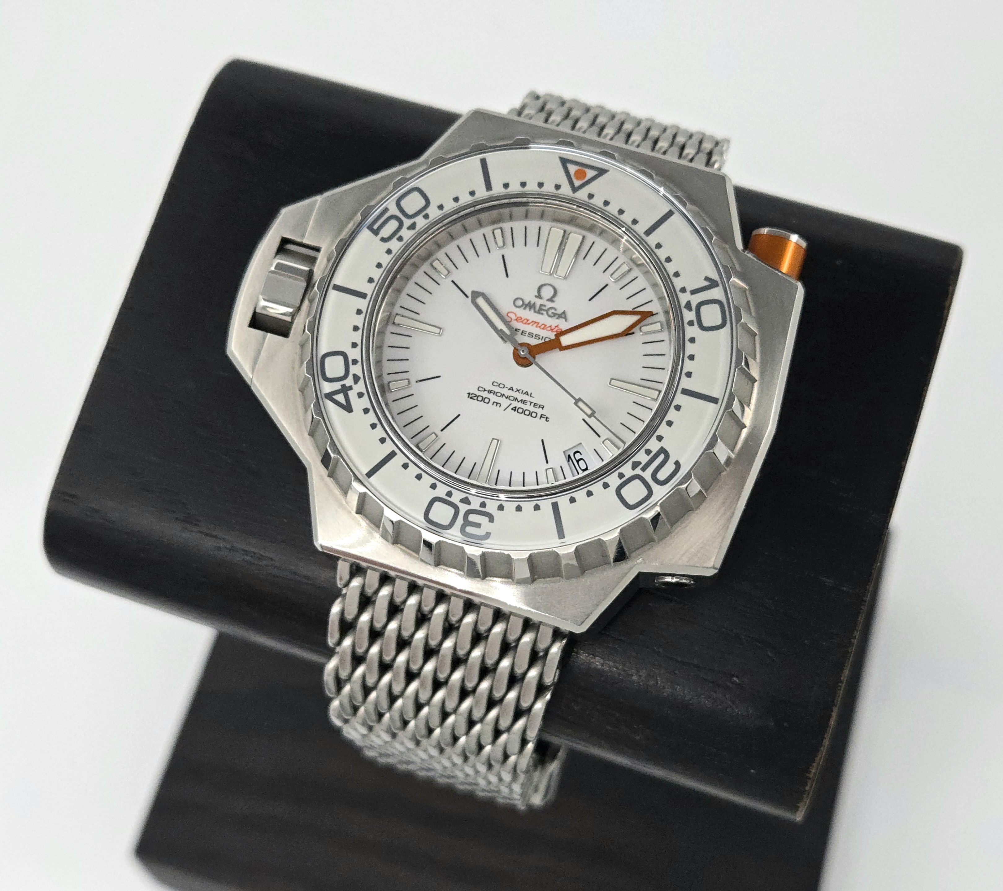 Omega Seamaster PloProf 1200m Co-Axial White (03/2020)