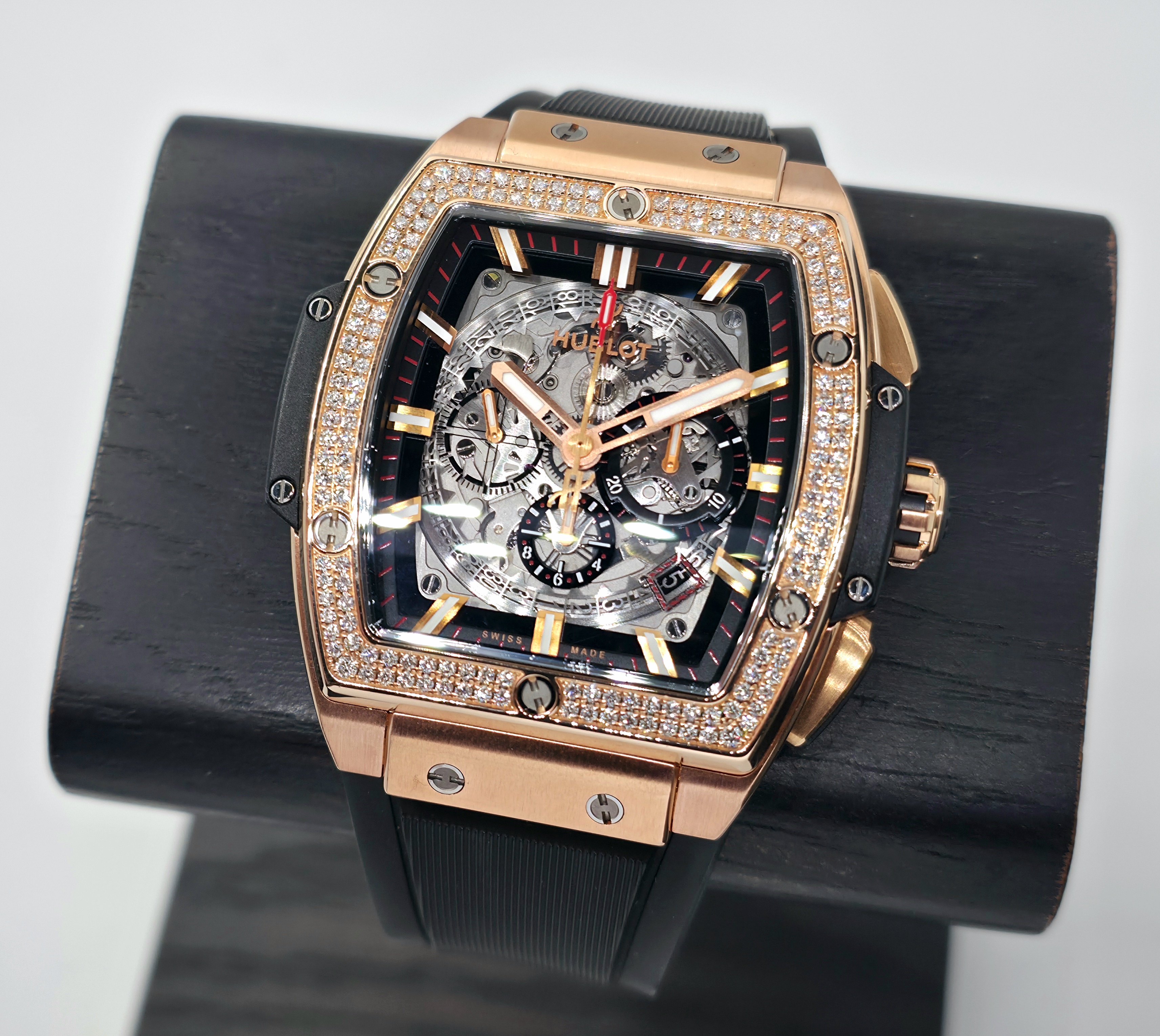 Hublot Spirit Of Big Bang King Gold Diamond 45mm, 08/2019 